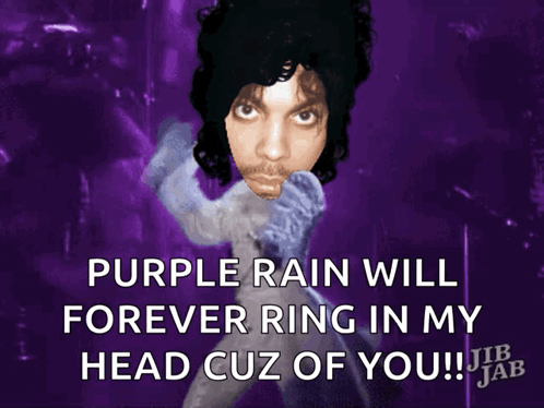 Purple Rain Will Forever Ring In My Head Cuz Of You !! GIF