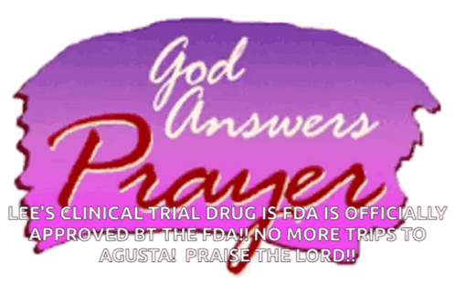 Purple Sign Says God Answers Prayer
