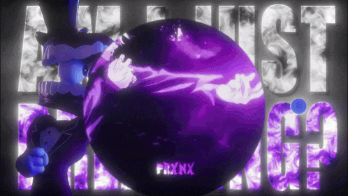Purple Sphere With Adjust In Background GIF