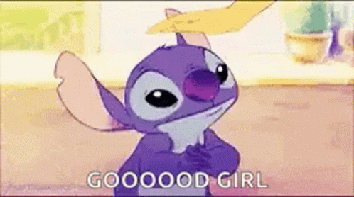 Purple Stitch in Front of Yellow Hand