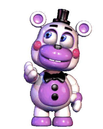 Purple Teddy Bear Dancing