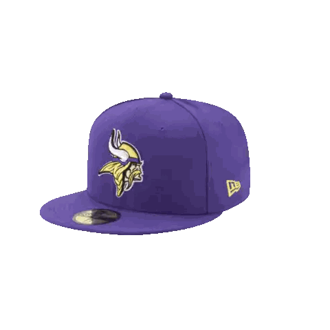 Purple Vikings Hat With Logo
