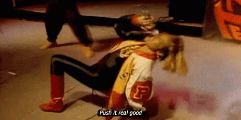 Push It Real Good Singing GIF