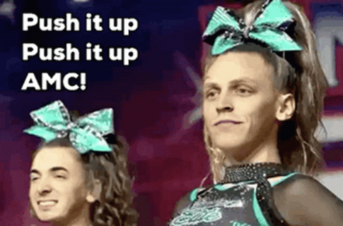 Push It Up Trey Cheerleader GIF