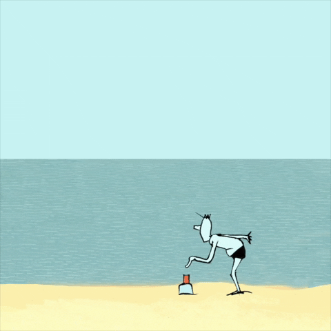 Push The Button Yuvalrob Illustration GIF