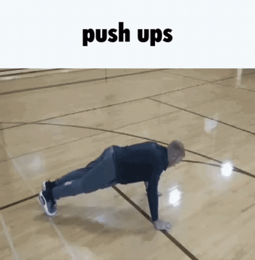 Push Up Boomerang Basketball Court GIF