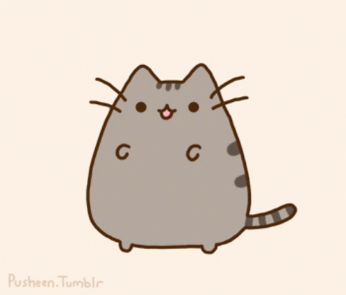 Pusheen Cat Cartoon GIF