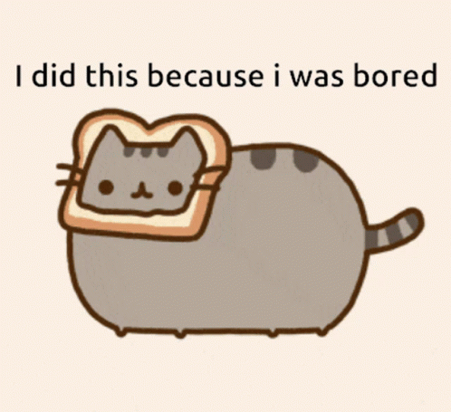 Pusheen Loaf Face GIF