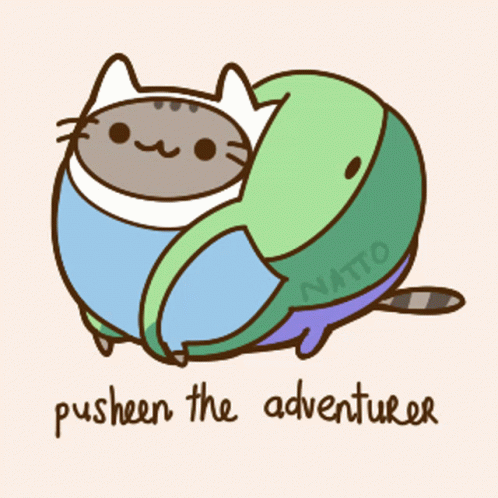 Pusheen The Adventurer Adventure GIF