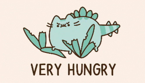 Pusheen Very Hungry GIF