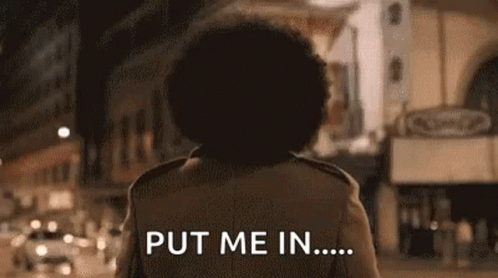 Colin Kaepernick Put Me In Coach GIF