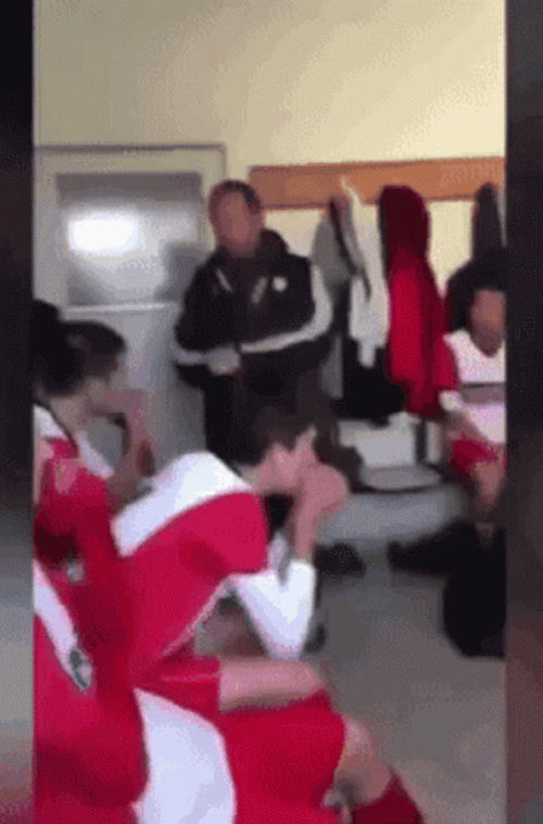 Put Me In Coach Slapping All Teams GIF