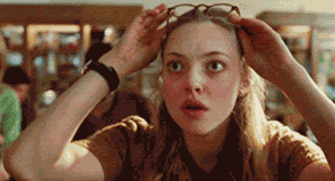 Putting On Glasses Amanda Seyfried GIF