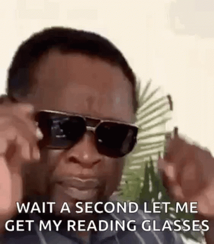 Putting On Glasses Get My Reading Glasses GIF