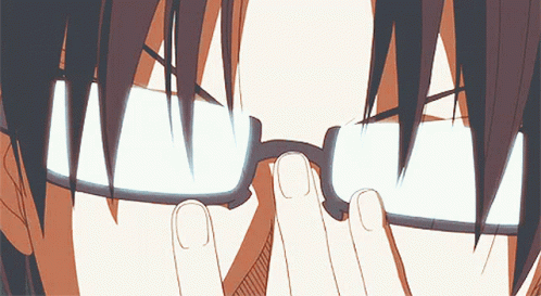 Putting On Glasses Kazunari Takao Anime GIF