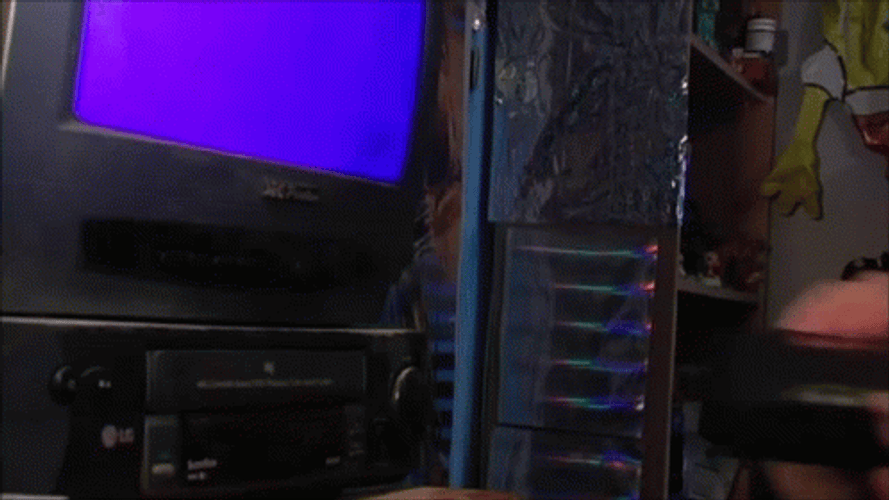 Putting On Vhs Hilarious Face Swap GIF