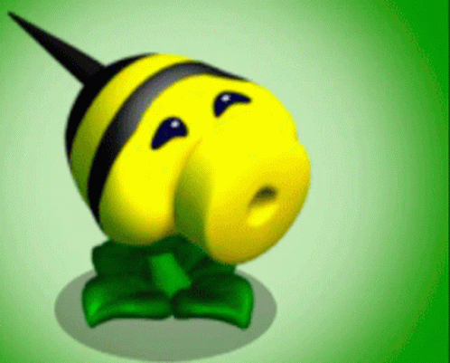 Pvz Bee Shooter Plant GIF