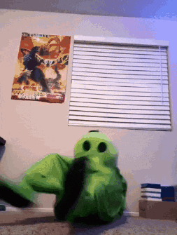 Pvz Pea Shooter Costume GIF