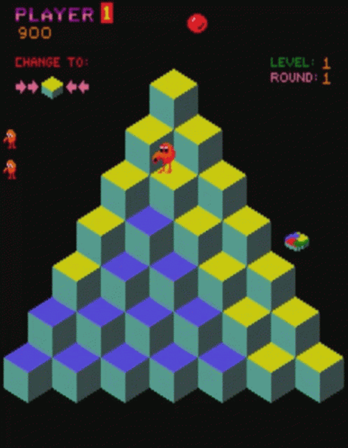 Pyramid Video Game GIF