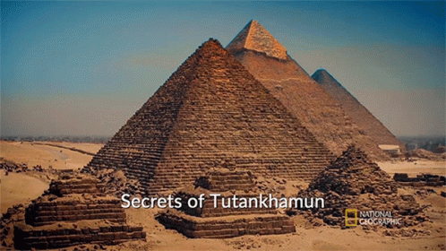 Pyramids in Desert Secrets of Tutankhamun