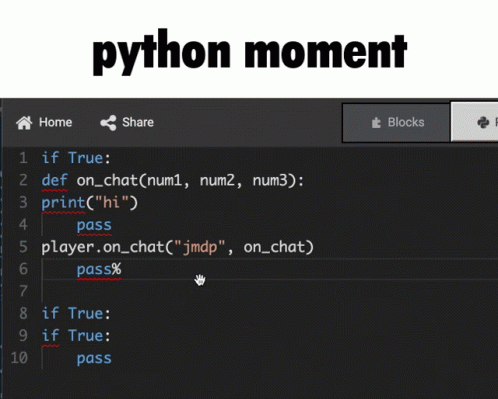 Python Moment Application Coding GIF