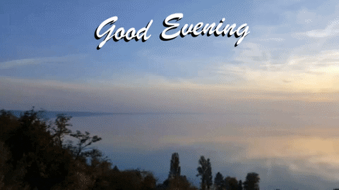 Relaxing View Good Evening GIF