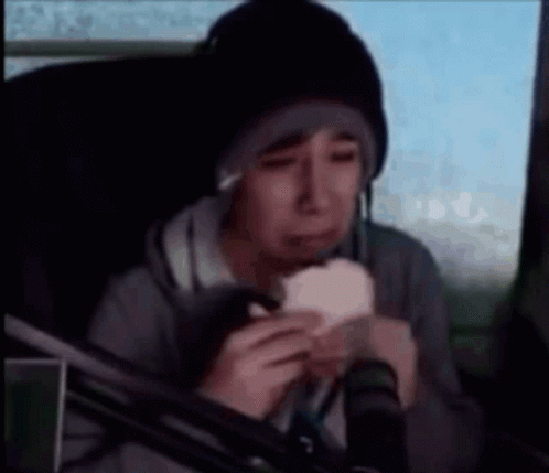 Quackity Breakdown Cry Eating GIF