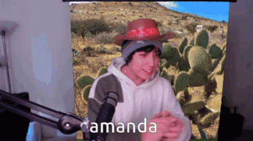 Quackity Gamer Toy Rifle Desert Shooting GIF