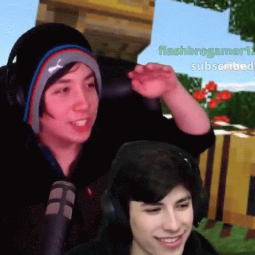 Quackity Georgenotfound Head Pat GIF