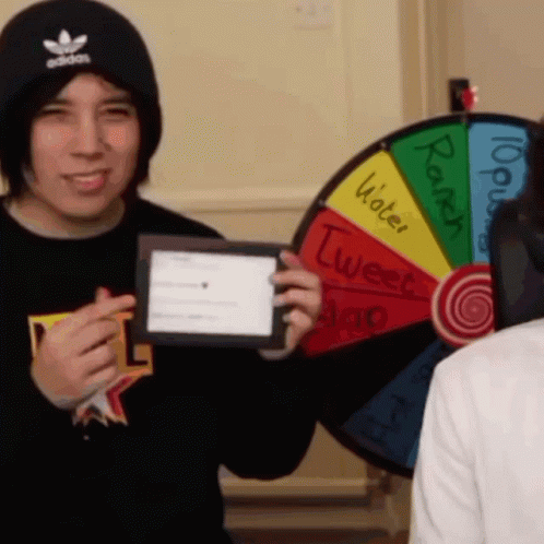 Quackity Stream Roulette Game Gag GIF