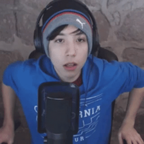 Quackity Streamer Read Chat Change Mood GIF
