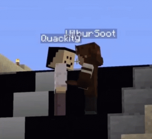 Quackity Wilbur Soot Minecraft Game GIF