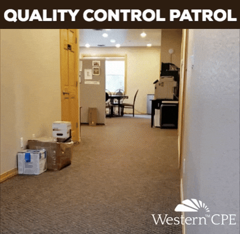 Quality Control Patrol Big Dog Running GIF