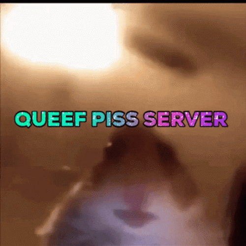 Queef Piss Server Hamster GIF