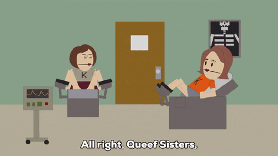 Queef Sisters Pap Smear GIF