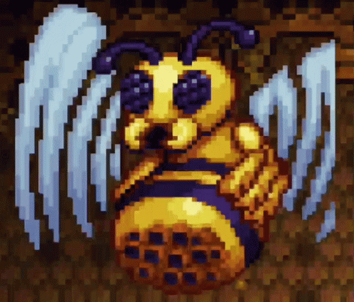 Queen Bee Terraria Game GIF