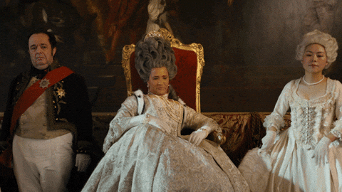 Queen Charlotte Says Leave GIF