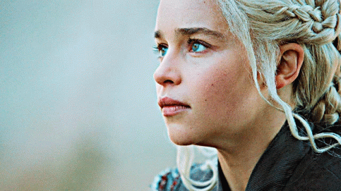 Queen Daenerys Drogon Breathing Fire Attack GIF