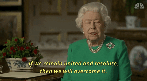 Queen Elizabeth Interview GIF