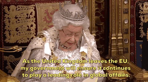 Queen Elizabeth Speech GIF