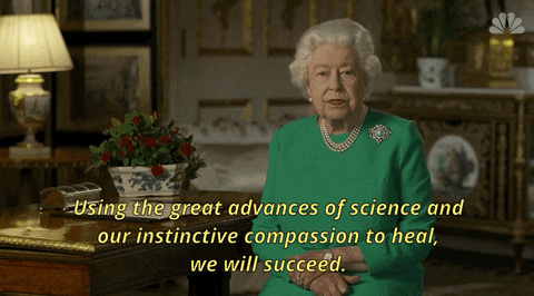Queen Elizabeth We Will Succeed GIF