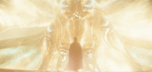 Queen Mothra On Big Screen GIF