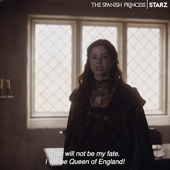 Queen Of England Deciding Her Fate GIF