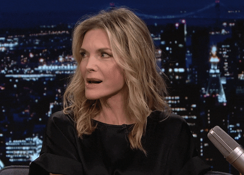 Question No Michelle Pfeiffer Reaction GIF