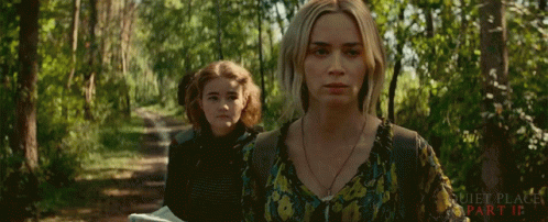 Quiet Place Emily Blunt Cautious Steps GIF