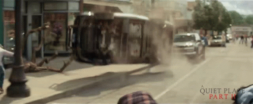 Quiet Place John Krasinski Lee Abbott Running GIF