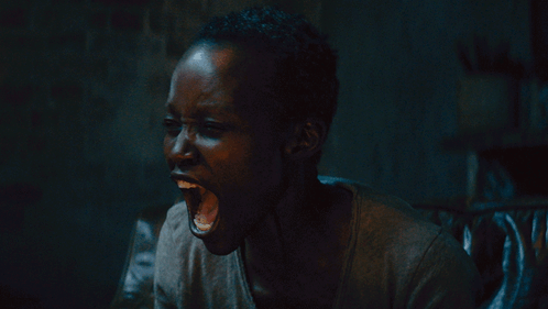 Quiet Place Lupita Nyong'o Screaming GIF
