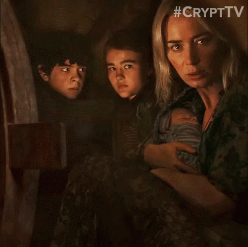 Quiet Place Movie Title Trailer GIF