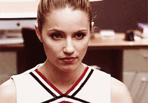 Quinn Fabray Eye Brow Raise GIF