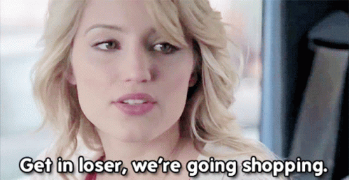 Quinn Fabray Going Shopping Spree GIF